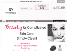 Tablet Screenshot of glamessentials.com